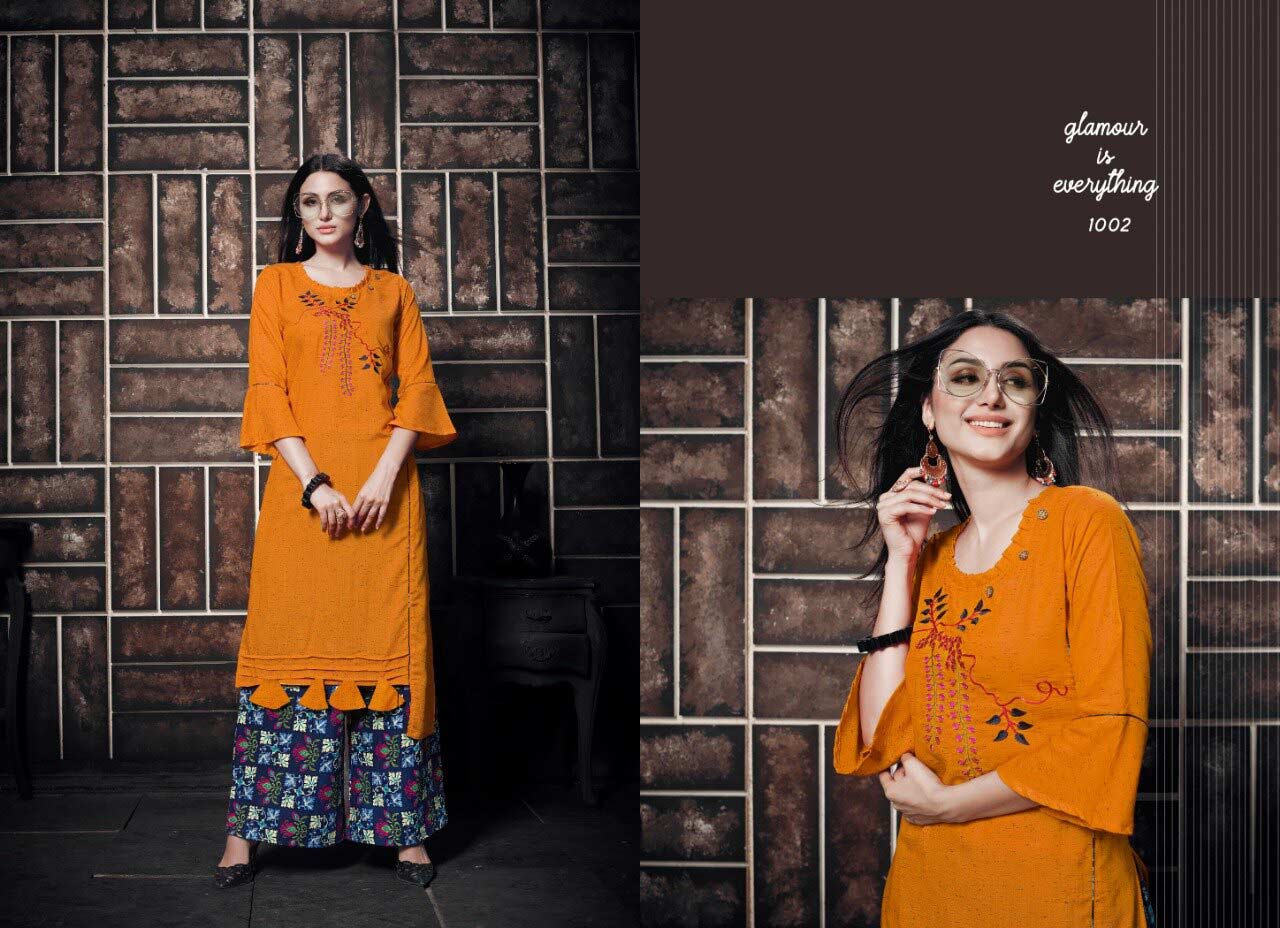 Nitya Vol-7 Rayon Palazzo Designer Kurti Catalog Nitya Vol-7 Rayon Palazzo Designer Kurti Catalog